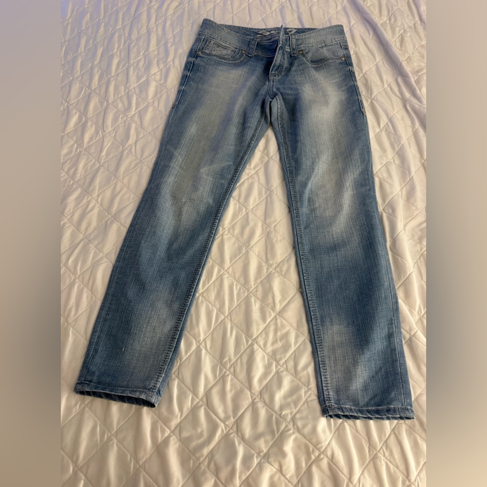 Seven7 Light Blue Skinny Jeans